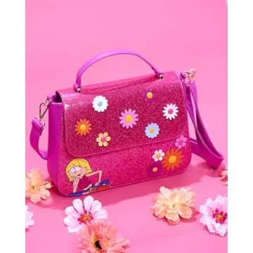 Loungefly Disney: Lizzie McGuire Glitter Crossbody Purse, Amazon Exclusive