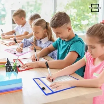 Scribledo Dry Erase Pockets - Durable and Reusable Sleeves
