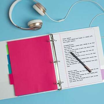 Avery Durable View 3 Ring Binders for Home School Supplies, Office Needs, or Home Organization, 1.5"...