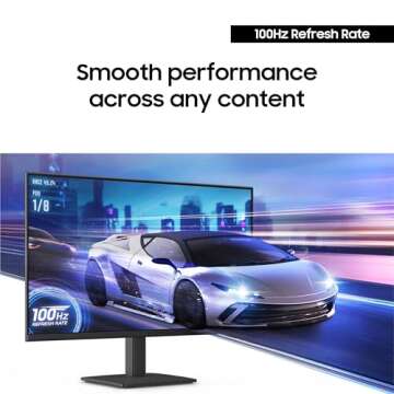 SAMSUNG 27" Essential Monitor with 100Hz Refresh Rate