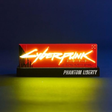 Stunning Cyberpunk 2077: Phantom Liberty LED Lamp for Fans