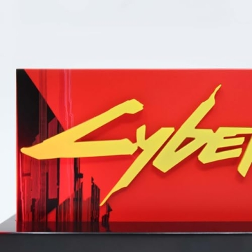 Stunning Cyberpunk 2077: Phantom Liberty LED Lamp for Fans