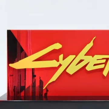 Stunning Cyberpunk 2077: Phantom Liberty LED Lamp for Fans