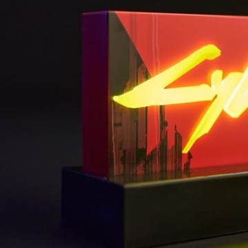 Stunning Cyberpunk 2077: Phantom Liberty LED Lamp for Fans