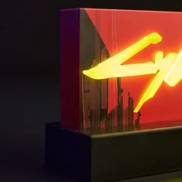 Stunning Cyberpunk 2077: Phantom Liberty LED Lamp for Fans