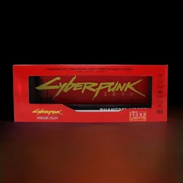 Stunning Cyberpunk 2077: Phantom Liberty LED Lamp for Fans