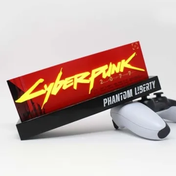 Stunning Cyberpunk 2077: Phantom Liberty LED Lamp for Fans