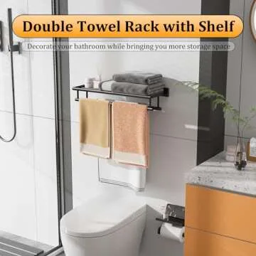 Stylish Alise Towel Rack - Premium Stainless Steel Design