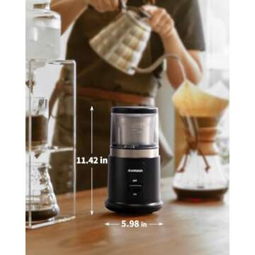 SHARDOR One Touch Electric Coffee Grinder for Spices