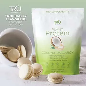 TRU Plant Based Protein Powder 20g Vegan Protein 100 Calories