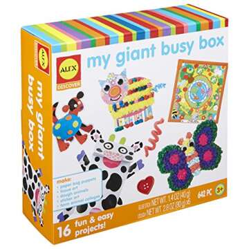 ALEX Toys Giant Busy Box Craft Kit - 16 Fun Projects
