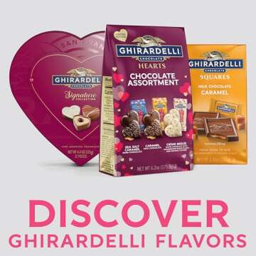 Ghirardelli Chocolate Assortment Duet Hearts - 6.2oz
