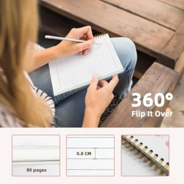 PLKMN Pink Bow Coquette Journal for Bible Study Women