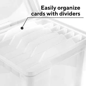 MISTIC COOL Greeting Card Organizer: Stylish & Spacious