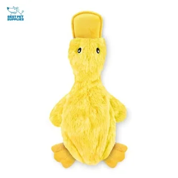 Crinkle Dog Toy - Plush Duck for All Breeds