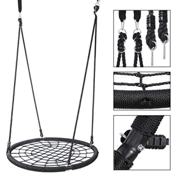 48" Spider Web Swing Set 700lbs Capacity UV Resistant