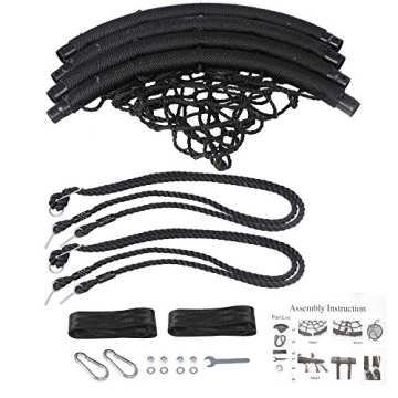 48" Spider Web Swing Set 700lbs Capacity UV Resistant