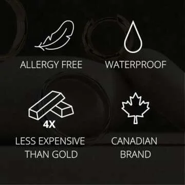 MIA Jewelry Beaded Earrings - Huggie Hypoallergenic Earrings for Women, 2-in-1 Beaded Hoops w/ Removable Heart Charm, Safe for Skin, Lightweight & Durable, 316L Stainless Steel, PVD Gold Plating, 13mm Diameter