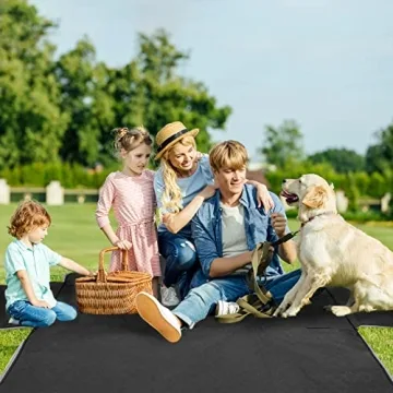 Mancro Waterproof Dog Car Seat Cover with Side Flaps