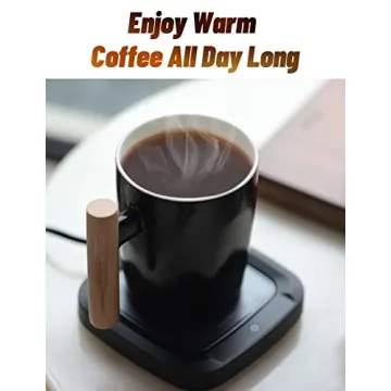 Coffee Mug Warmer Set for Desk Hot Chocolate and Tea