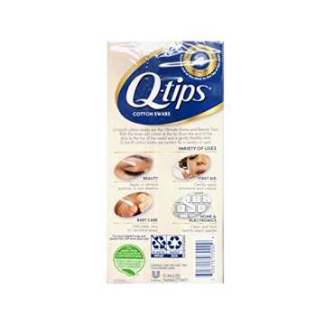 Q Tips Cotton Swabs Size 170s Q-Tips Cotton Swabs 170 Ct