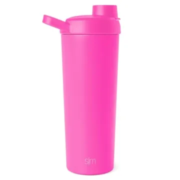 Simple Modern 24oz Stainless Steel Shaker Bottle - Raspberry Vibes