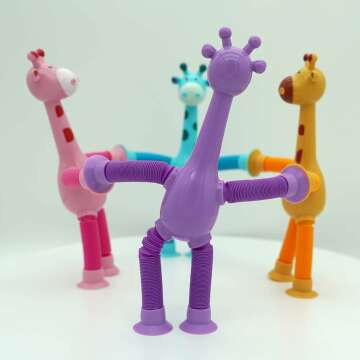 Giraffe LED Telescopic Fidget Toys for Kids