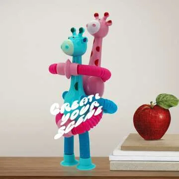 Giraffe LED Telescopic Fidget Toys for Kids