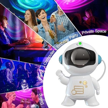 Astronaut Galaxy Star Projector for Relaxing Ambiance