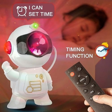 Astronaut Galaxy Star Projector for Relaxing Ambiance