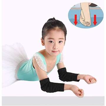 TUOY Kids Padded Compression Elbow Knee Pads for Sports