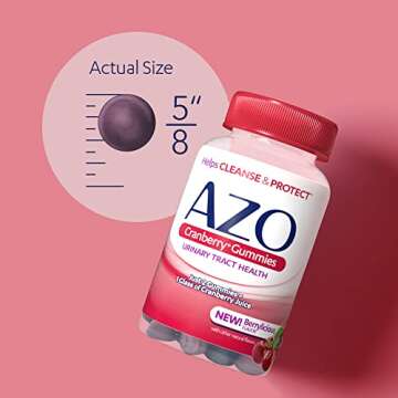 AZO Cranberry Gummies for Urinary Tract Health
