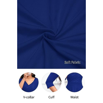 Women's Flared Midi Dress Wedding Guest Cocktail Tea Dresses