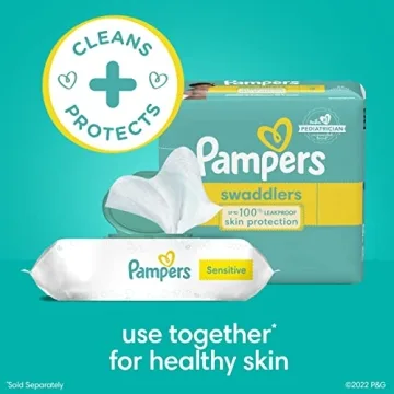 Pampers Sensitive Baby Wipes 392 Count for Delicate Care
