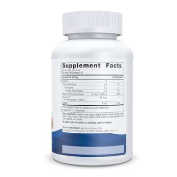 Nordic Naturals Vitamin D3 + K2 Gummies, Pomegranate - 60 Gummies - 1000 IU Vitamin D3 + 45 mcg K2 - Great Taste - Bone Health, Promotes Healthy Muscle Function - Non-GMO - 60 Servings