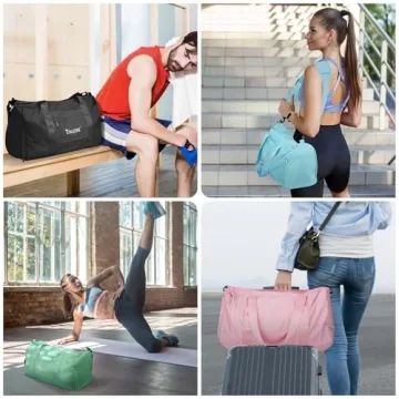 BALEINE Waterproof Gym Duffel Bag for All Activities