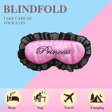 Luxurious EleCharm Silk Eye Mask for Beautiful Sleep