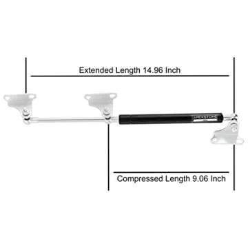 Apexstone Gas Strut for RVs, Boats & More - Heavy Duty 15 Inch