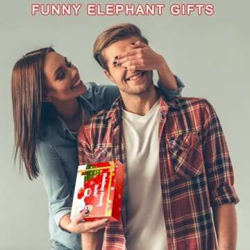 Funny Magnetic Christmas Socks for Couples & Friends