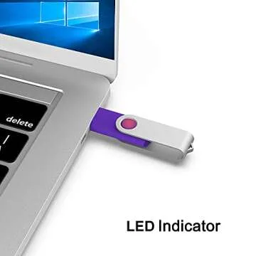 KOOTION 5 Pack 1GB USB Flash Drives in Various Colors