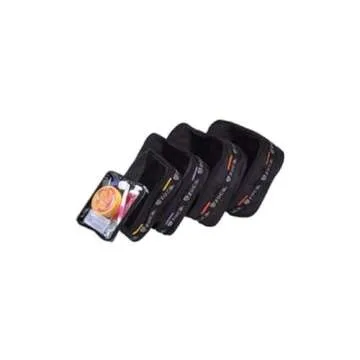 ZUCA Stealth Sport Insert Bag with Pro Packing Pouch Set (5 Large and 1 Small) Bundle (2 Items)