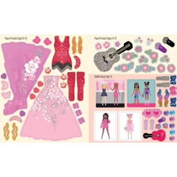 My Sticker Dress-Up: Swifties: Fun and Creative Activity Book for Swifties of all ages with 500+ Reusable Stickers!