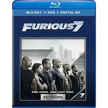 Furious 7 [Blu-ray] - Epic Action, Heartfelt Emotion & High Definition