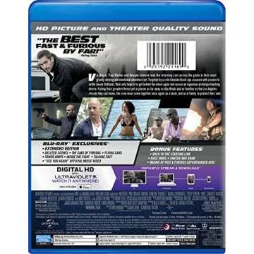 Furious 7 Blu-ray - Action & Emotion in HD