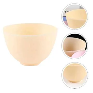 3Pcs Silicone Facial Mixing Bowls for Beauty and Cooking