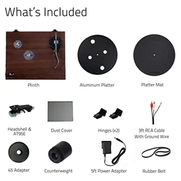 Fluance RT81 Elite High Fidelity Vinyl Turntable for Audiophiles