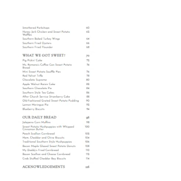 Memories on a Plate Southern Recipes and Stories Cookbook