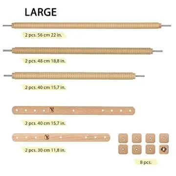 Arabeska Cross Stitch Scroll Frame - Eco-Friendly Design