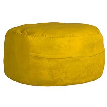 Chill Sack Bean Bag Chair – Cozy 5' Memory Foam Lounge