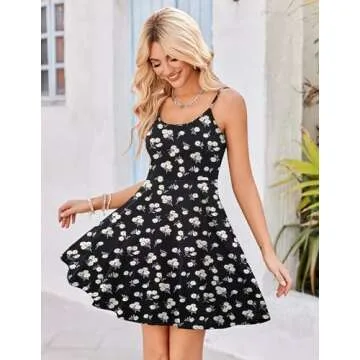 Stylish HOTOUCH Women's Cami Dress with Pockets